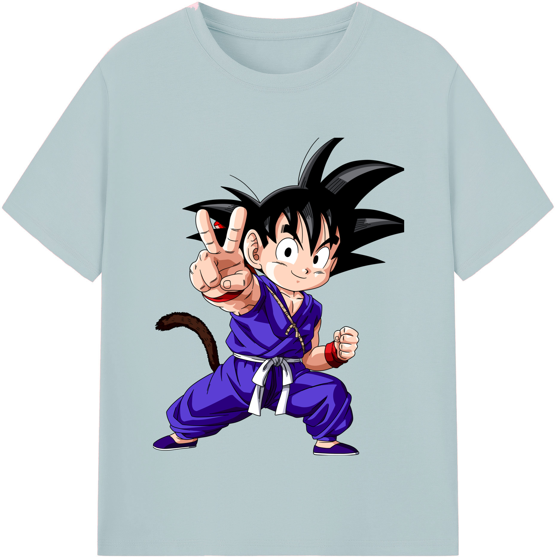 （画像用） ドラゴンボール 孫悟空（そん ごくう）Son Goku カカロット DRAGON BALL Kakarotto 綿100％半袖Tシャツ（フロントプリント）